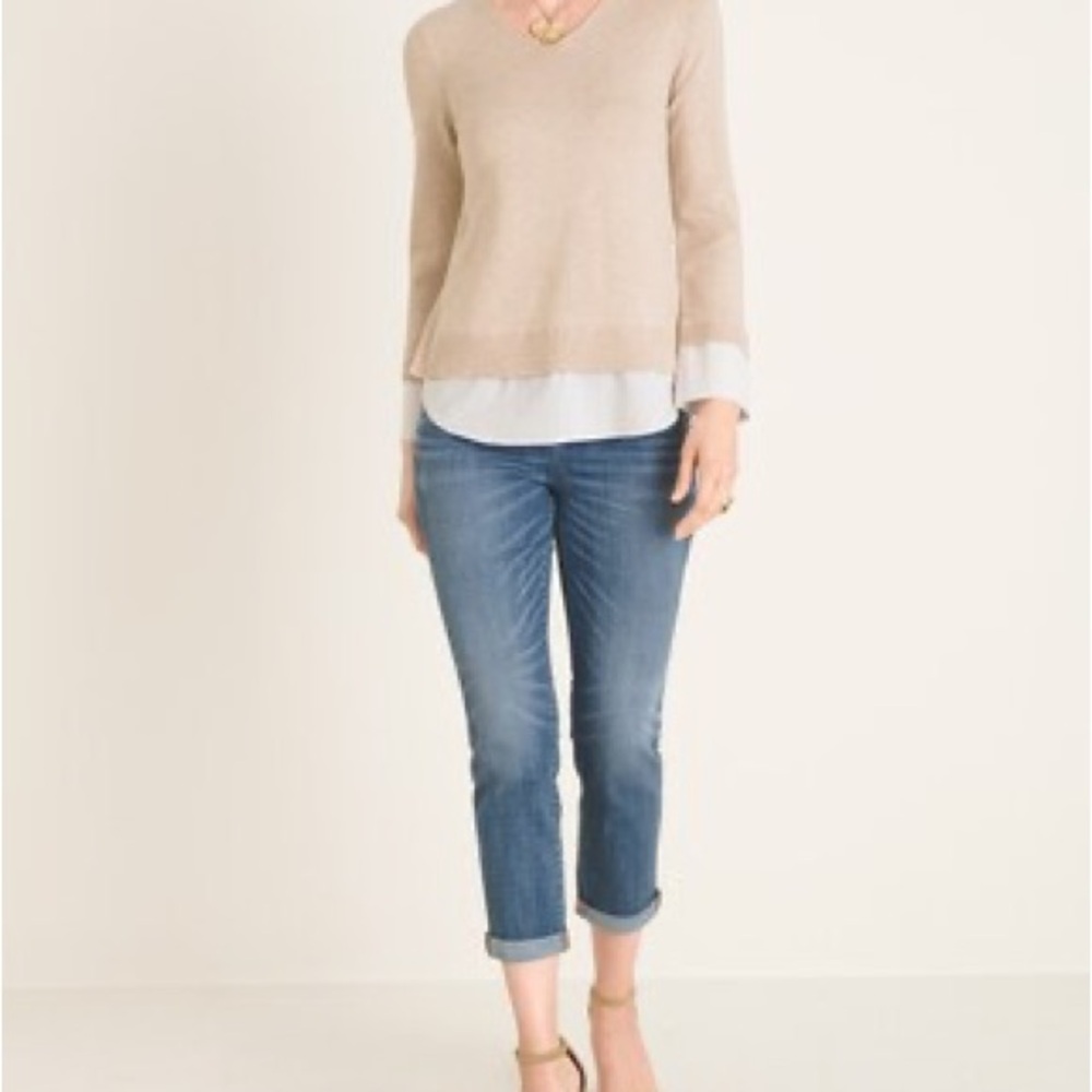 Layered Pullover Sweater - image 2